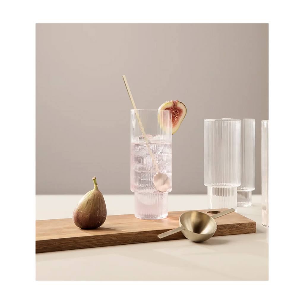 Glasses Ripple Long 4-Set - Image 2