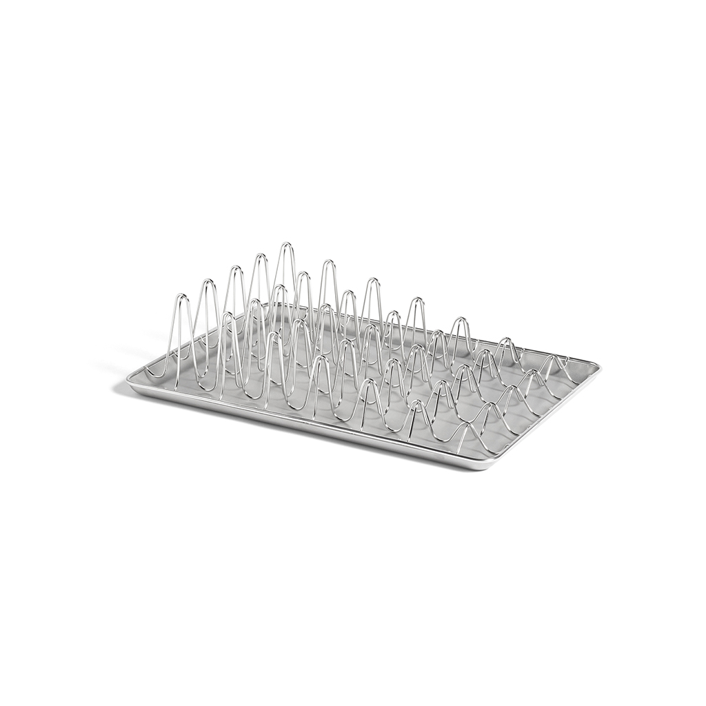 Shortwave draining rack
