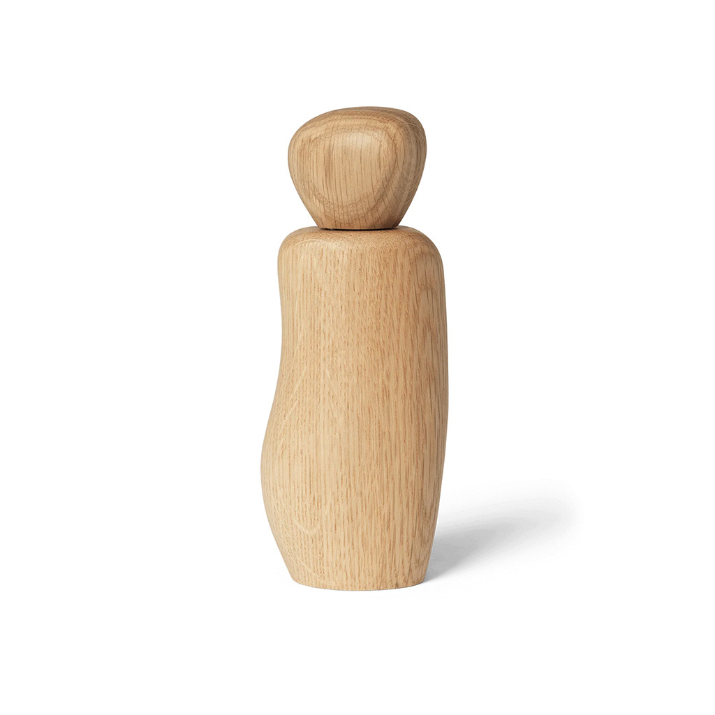 Gewürzmühle Pebble Eiche