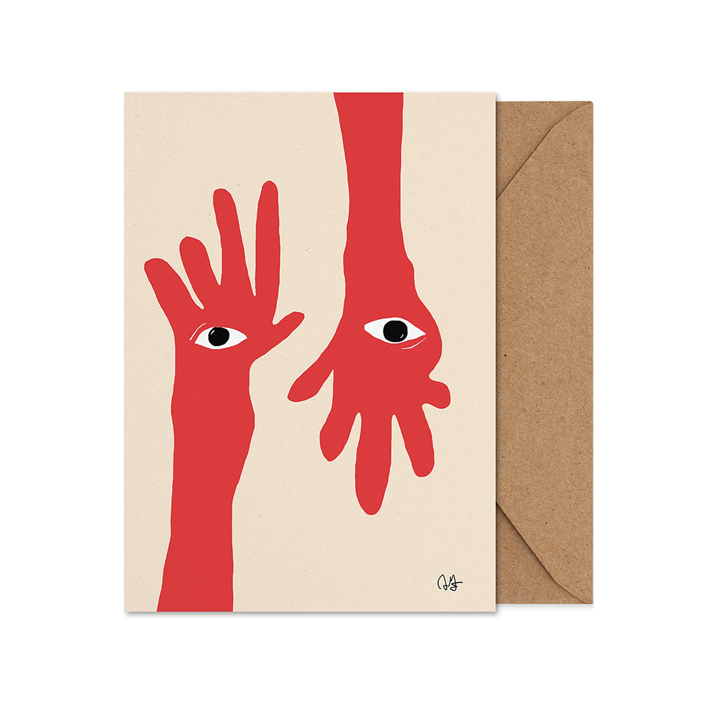 Karte Hansa Hands A5