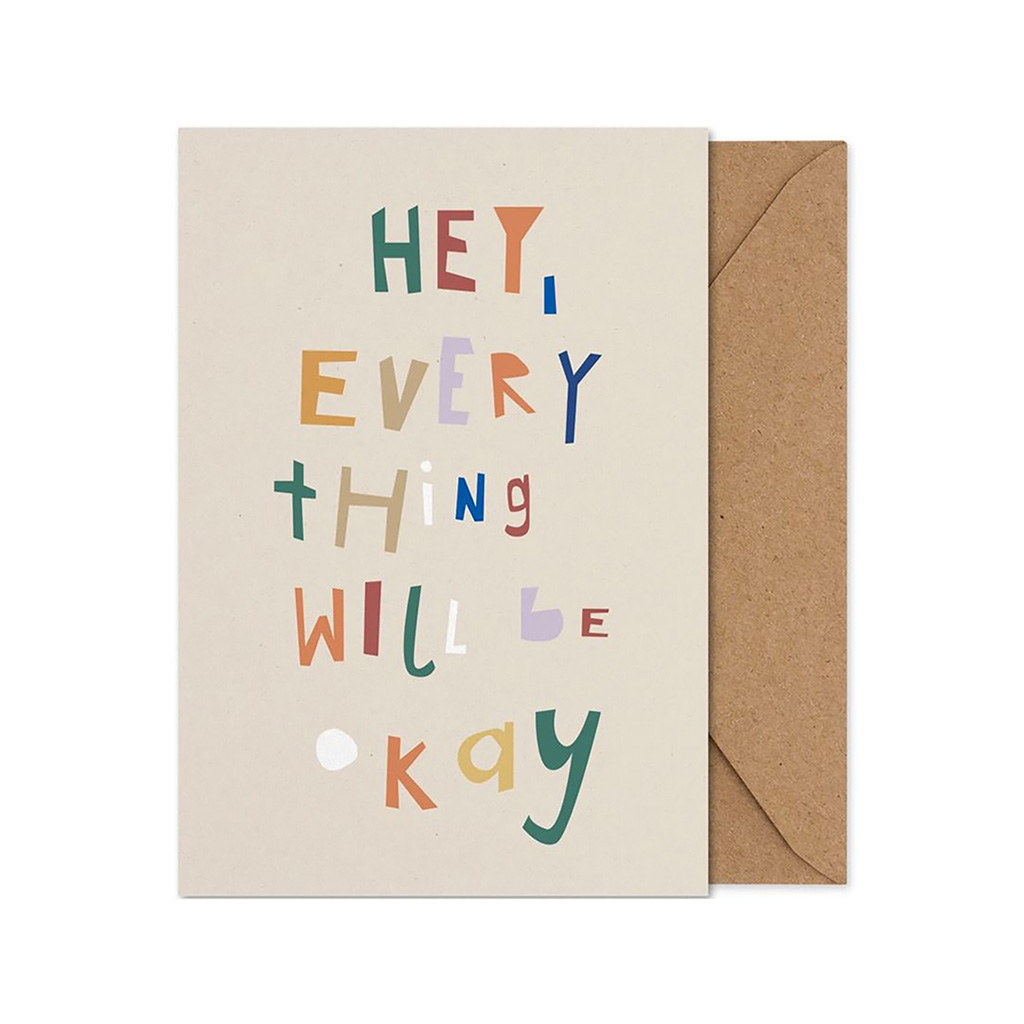 Karte Everything OK A5