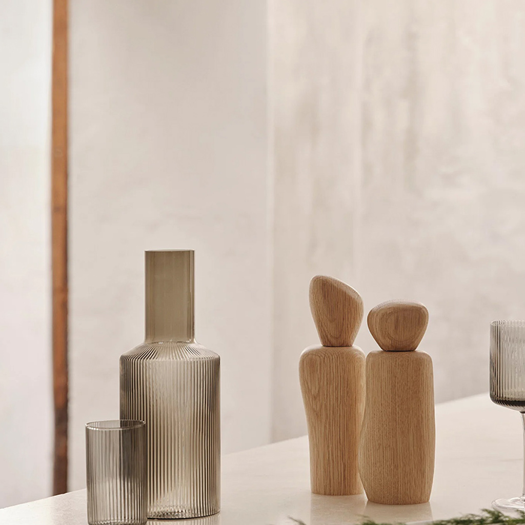 Pebble oak spice mill - Image 2