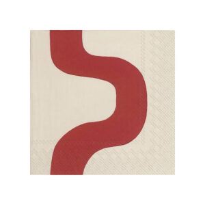 Lunch napkins Seireeni Red