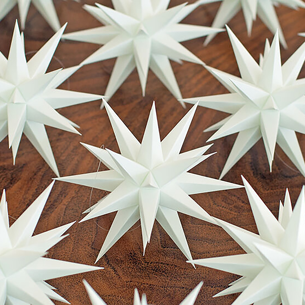 Karton 40cm montierte Sterne – Bild 2