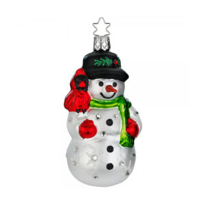 Schillernder Schneemann, 11cm