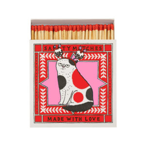 Streichhölzer Festive Cat