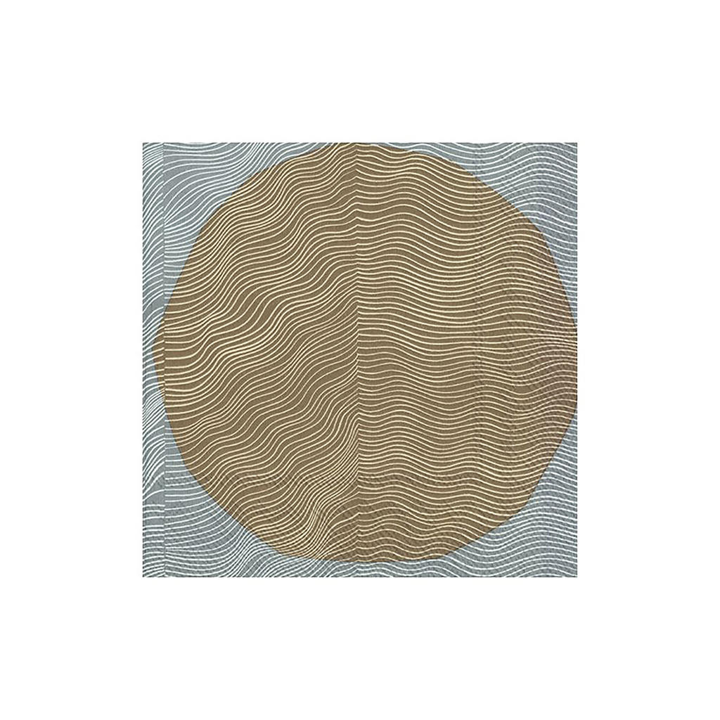 Lunchservietten Isot Kivet Näkki Light Brown