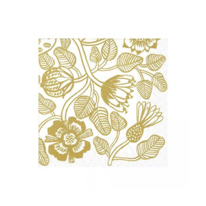 Lunch-Servietten Tiara gold