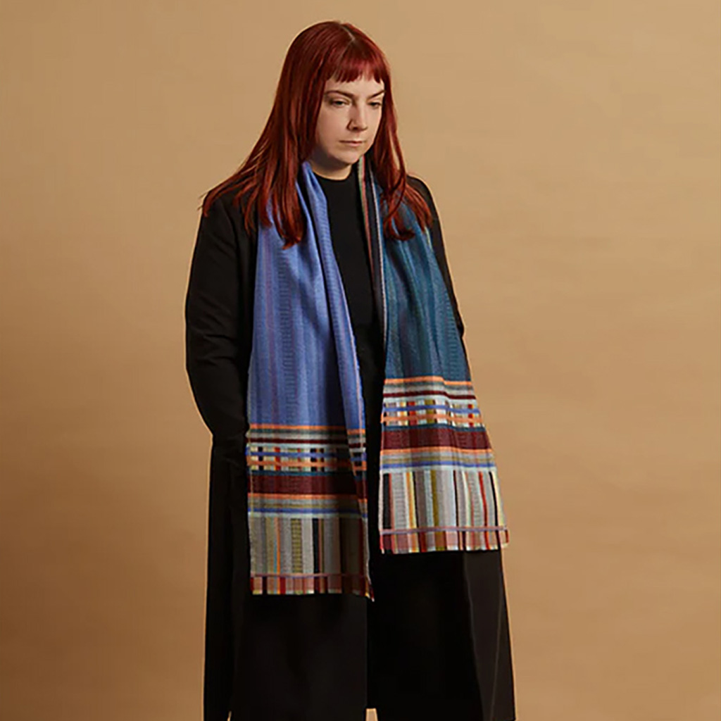 Schal Rosa – Bild 3