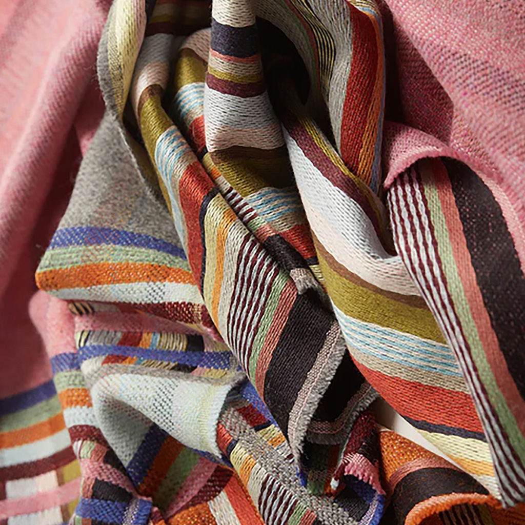 Schal Rosa – Bild 5