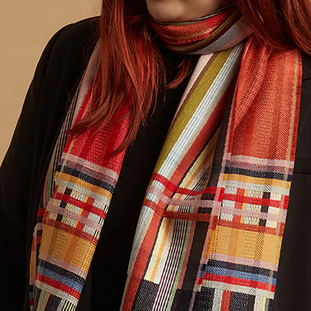 Schal Rosa – Bild 7