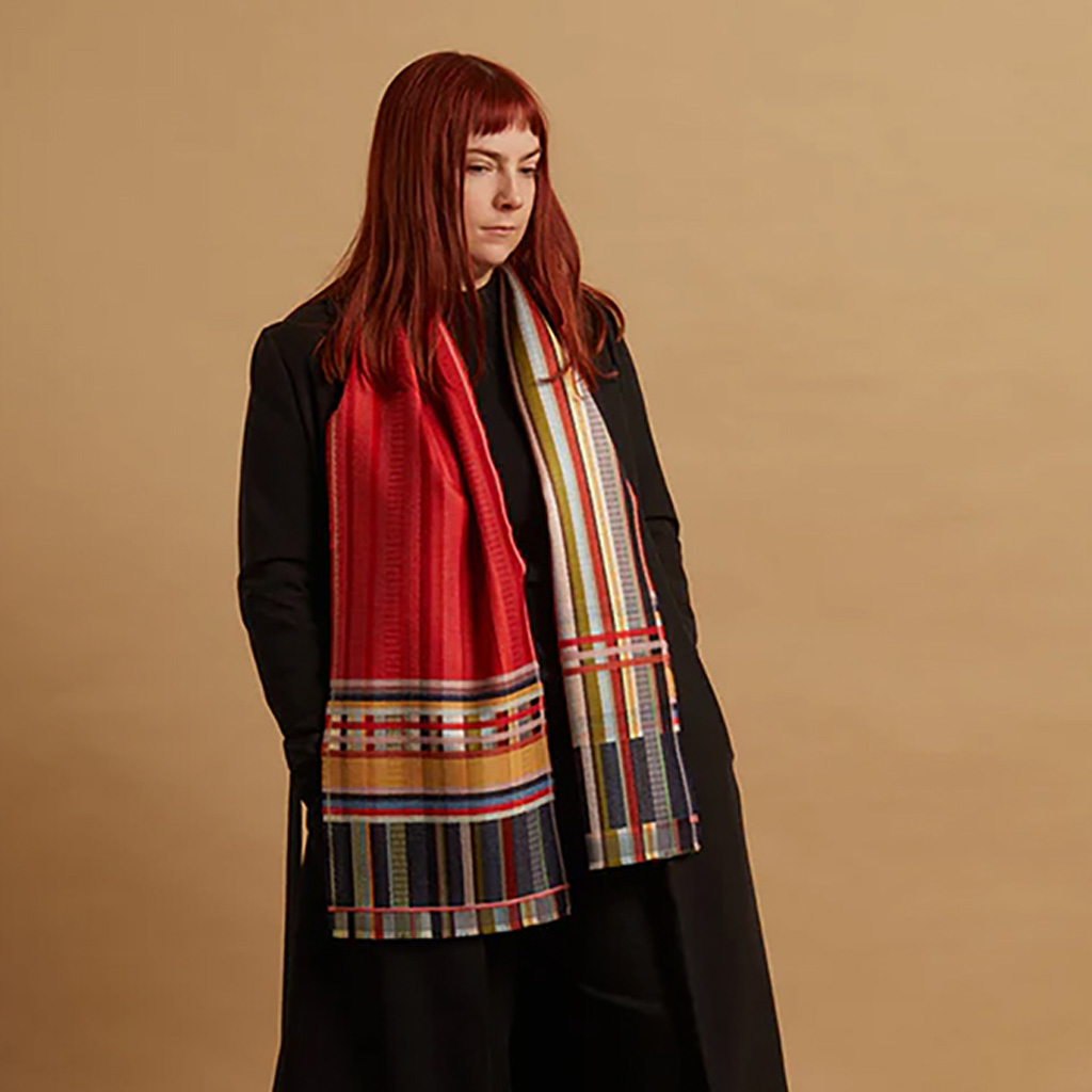 Schal Rosa – Bild 8