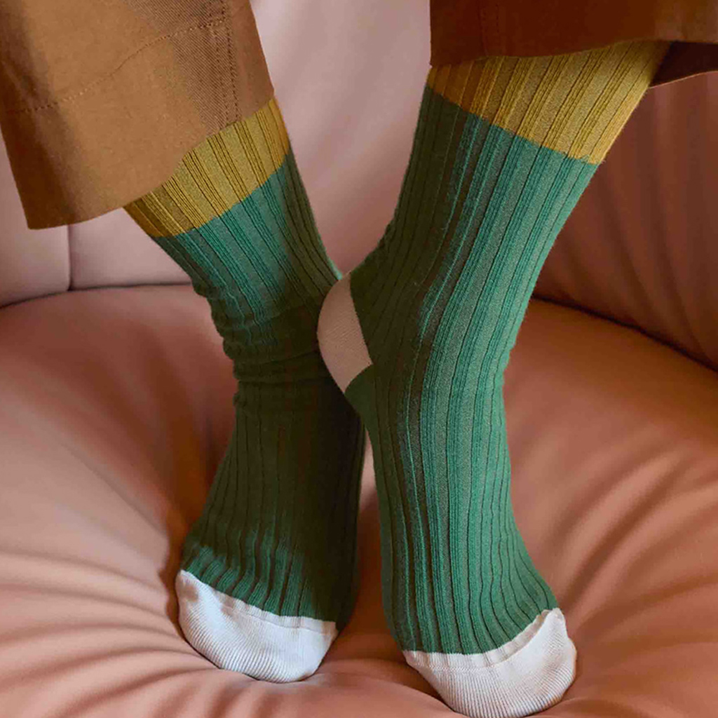 Socken Yvette Pistache 42-45 – Bild 4