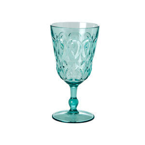 Wein Glas Acrylic Mint