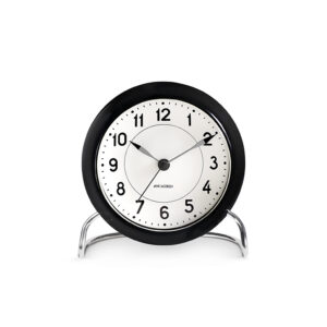 Wecker Station 11cm Schwarz