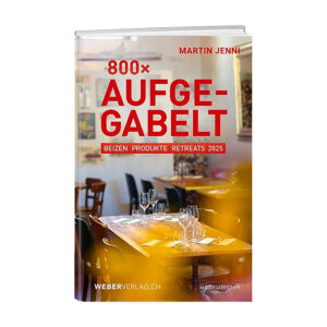 Buch 800 Mal Aufgegabelt