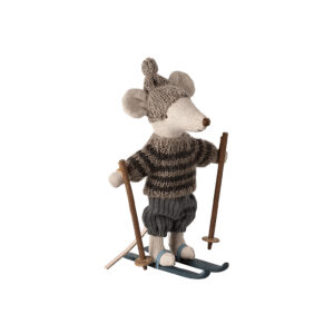 Winter Mouse With Ski Set Big Brother