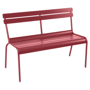 Bank Luxembourg 118cm mit Rückenlehne