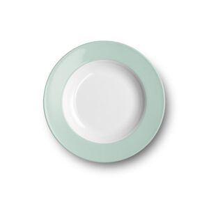 Plate deep 23cm flag