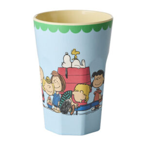 Becher Gross Snoopy Soft blue