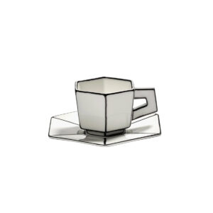 Espressotasse und Unterteller Carte Blanche