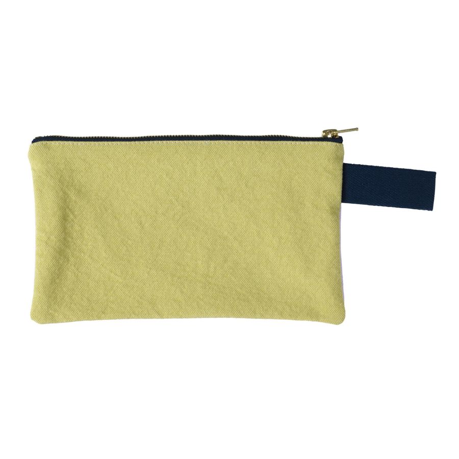 Handle Pouch Tricolo Lilas/Ananas – Bild 2