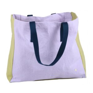 Shopping Bag Tricolo Lilas/ Ananas