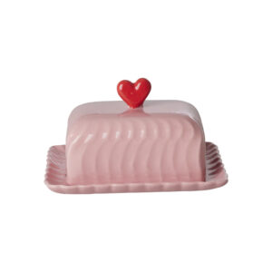 Butterdose mit Herz