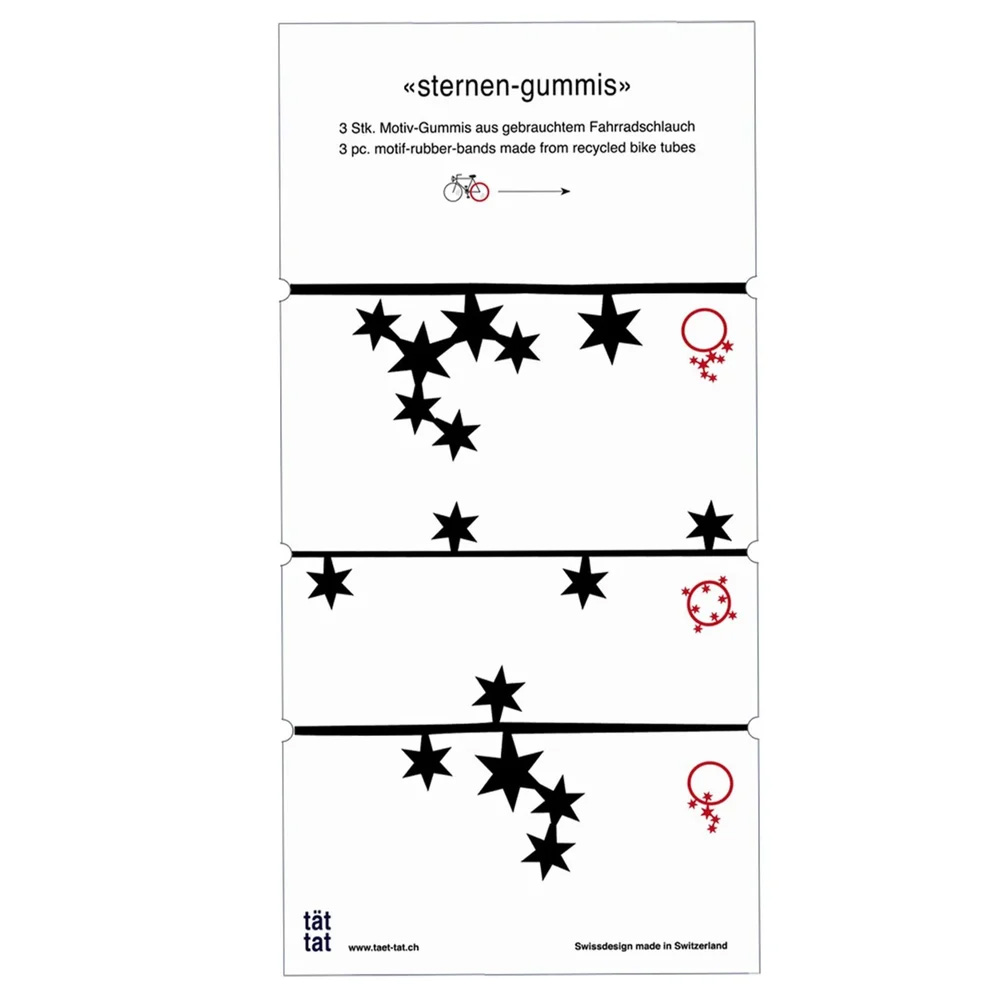 Gummibänder aus Fahrradschläuchen